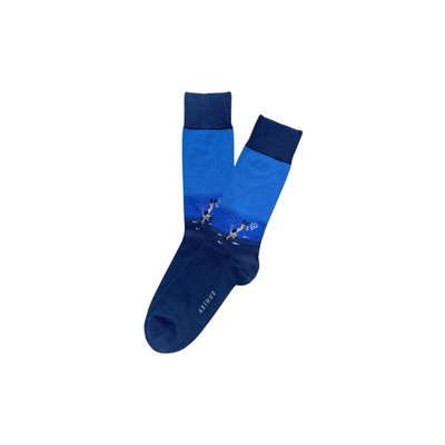 Chaussettes en coton imprimé Dive ARTHUR