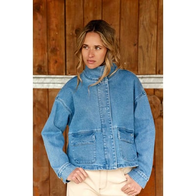 Veste col montant uni VELMO LA PETITE ETOILE