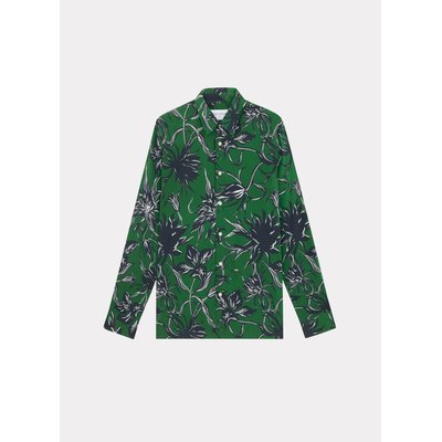 Chemise manches longues imprimée FLOWERS CHEVIGNON