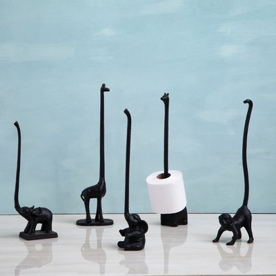 Elephant with Tail Toilet Roll Holder SO'HOME