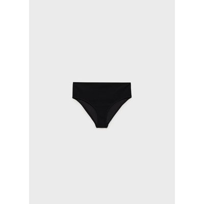 Culotte bikini taille haute côtelée MANGO