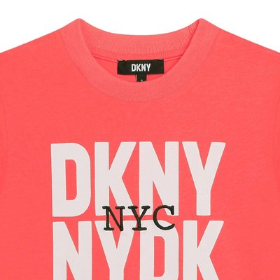 T-shirt avec imprimé placé DKNY