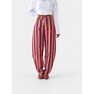 Jean rayé coupe barrel CLARISSA MINDTRAVELER