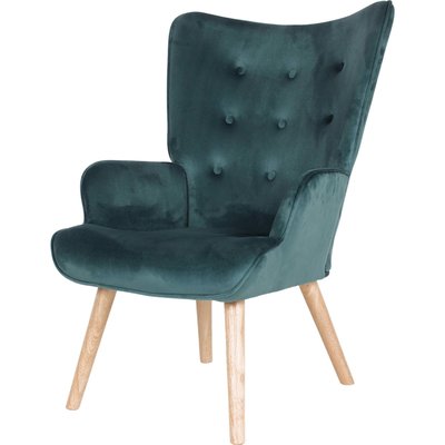 fauteuil  en velours design élégant pour salon cosy RECOLLECTION
