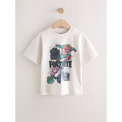 T-shirt manches courtes à imprimé fortnite NEXT