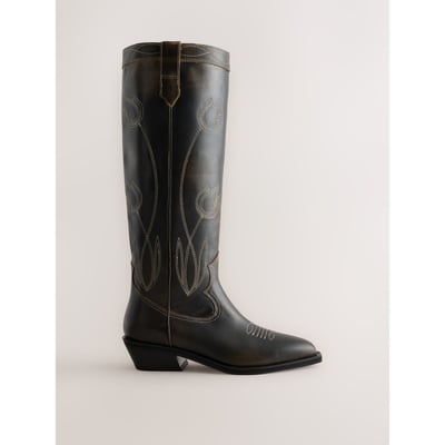 Bottes western à surpiqûres forever comfort® NEXT