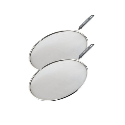 Lot de 2 couvercles 43,5/ et plastique avec 2 ustensiles BASIC FACKELMANN