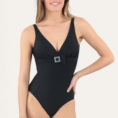 Maillot de bain 1 pièce coupé sous poitrine BEL AIR JANINE ROBIN