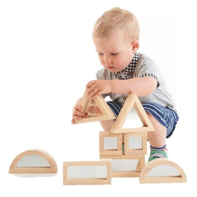 Set de 8 blocs miroirs TICKIT