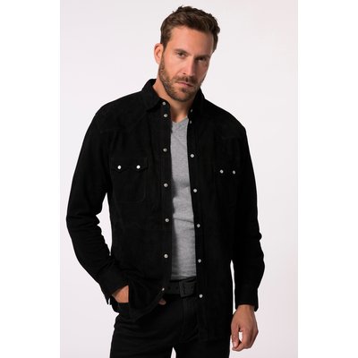 Chemise cuir noir homme La Redoute