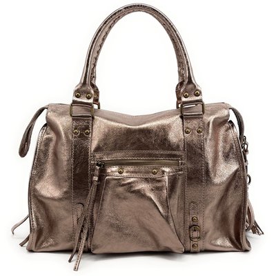 Sac à main en cuir irisé italien SANDSTORM OH MY BAG