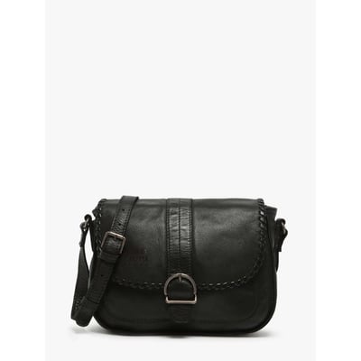 Sac bandoulière Utility cuir BASILIC PEPPER