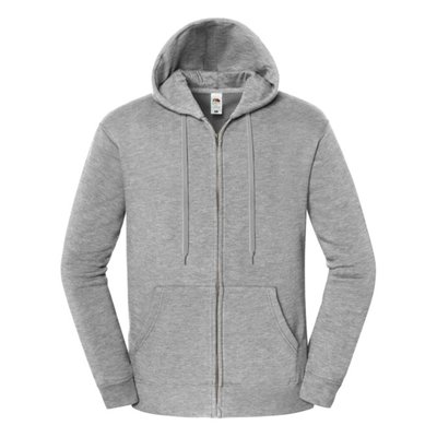 Veste unie de survêtement à capuche ICONIC PREMIUM FRUIT OF THE LOOM
