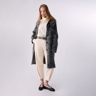 Pantalon boyfriend en velours LIU JO