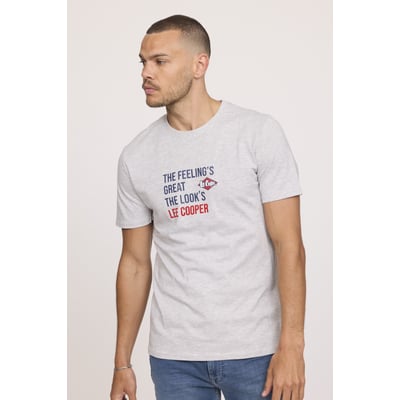 T-shirt manches courte coton regular ALEKO LEE COOPER