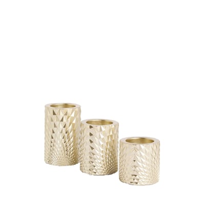 Porte-bougie chauffe-plat hexagonal, lot de 3 NEXT