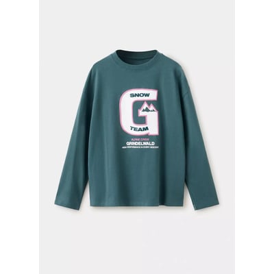 T-shirt oversize imprimé MANGO KIDS