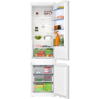 Réfrigérateur combiné encastrable KIN96NSE0 Série 2, XL, accentLine BOSCH