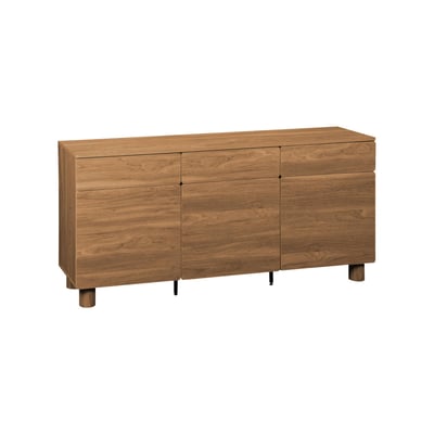 Buffet décor bois 3 tiroirs 3 portes AYANA SWEEEK