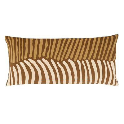 Coussin en coton broderie zebre EDEN