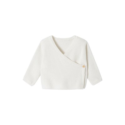 Cardigan brassière en laine et coton VERTBAUDET