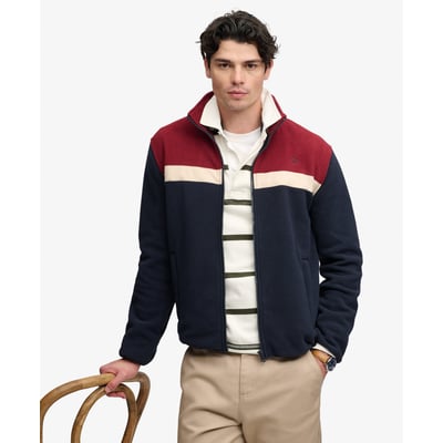 Polaire Tricolore Zippée Coupe Décontractée SUPERDRY