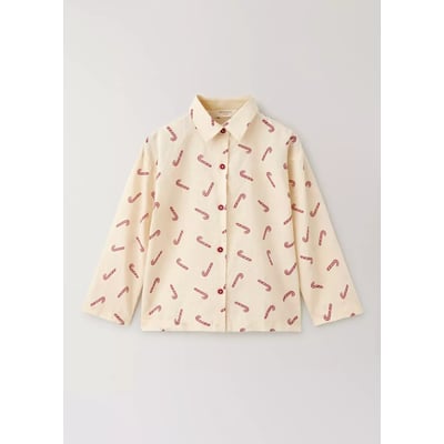 Chemise de pyjama en coton imprimé MANGO HOME