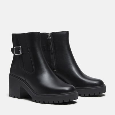 Bottines à talon, en cuir, STONE HEIGHTS MID CHELSEA TIMBERLAND