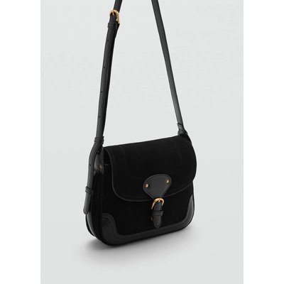Sac cuir boucle MANGO