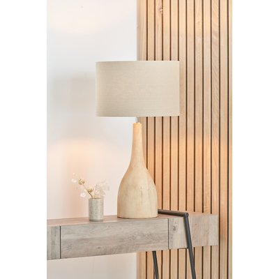 Natural Mango Wood Curved Table Lamp Base SO'HOME