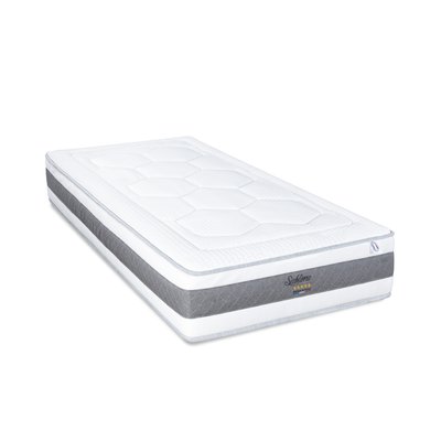 Pack prêt à dormir Matelas Mémoire de forme + Sommier + Accessoires SUBLIME HYPSOM