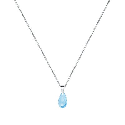 Collier en argent 925 et cristal CLEOR
