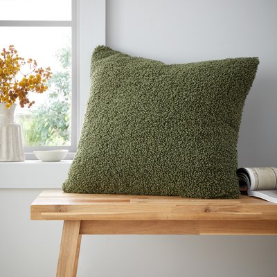 So Soft Velvet Boucle Filled cushion CATHERINE LANSFIELD