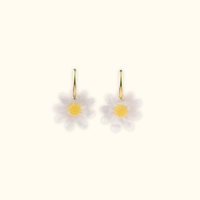 Boucles d'oreilles PAQUERETTE COUCOU SUZETTE