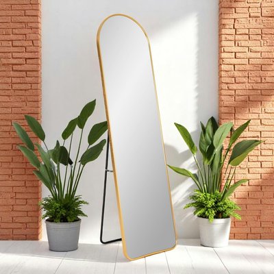 Miroir sur pied avec cadre doré 40x150 cm SEOUL PIER IMPORT