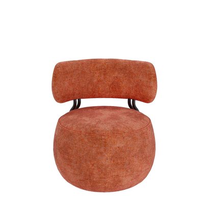 Fauteuil rond en velours - MIA POTIRON PARIS