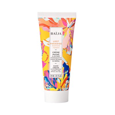 Crème Mains à l'extrait d'Ananas et à l'Huile de Noix du Brésil - LOST PARADISE BAIJA