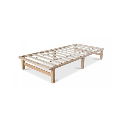 Lit Palette en massif HOMESTYLE4U