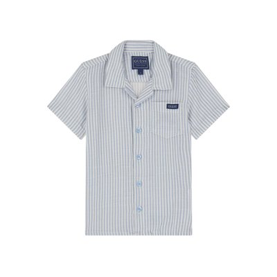 Chemise En Lin Mélangé Imprimé GUESS KIDS