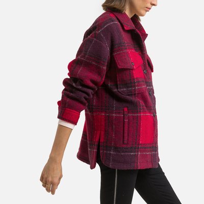 Geruit vest met knoopsluiting IKKS