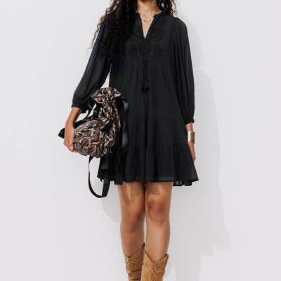 Robe courte avec voile long La Redoute