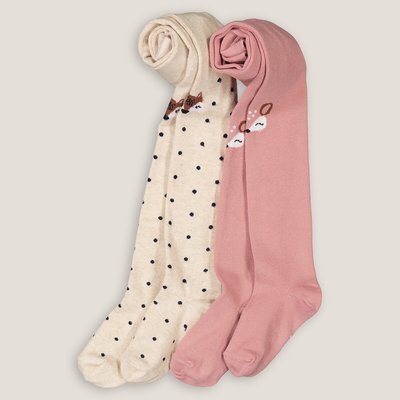 Lot de 2 collants 15/18-27/30 LA REDOUTE COLLECTIONS