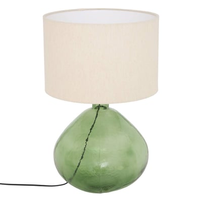 Lampe cylindrique en coton MELLY ATMOSPHERA