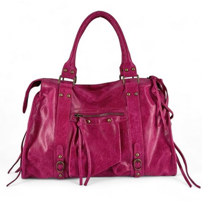 Sac à main en cuir brossé mat SANDSTORM OH MY BAG