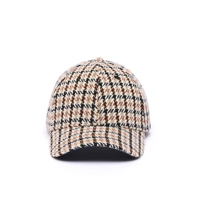 Casquette à Motifs Pieds de Poule DRAEGER PARIS