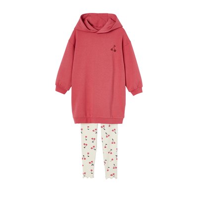 Ensemble robe molleton à capuche et legging VERTBAUDET