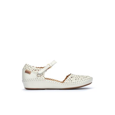 Sandales En Cuir Talon Plat PIKOLINOS