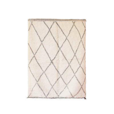 Tapis berbere en laine contemporain beige AFK LIVING