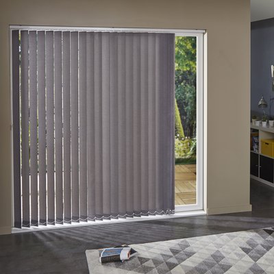 Lot de 5 lamelles verticales 89mm ancona pour store californien MADECOSTORE