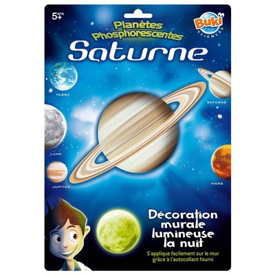 Décoration murale planète lumineuse : Saturne BUKI FRANCE
